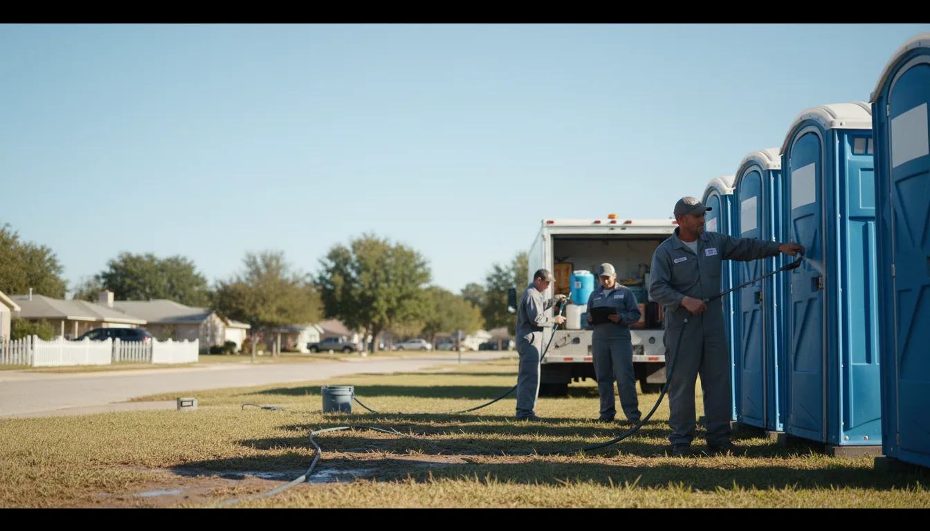 Long-Term Portable Toilet Rental in Winnsboro, SC near me
